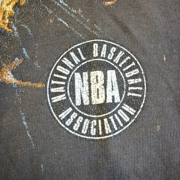 47' brand Vintage Tubular DALLAS MAVERICKS  Distressed Tshirt Adult 2X - Picture 4 of 6